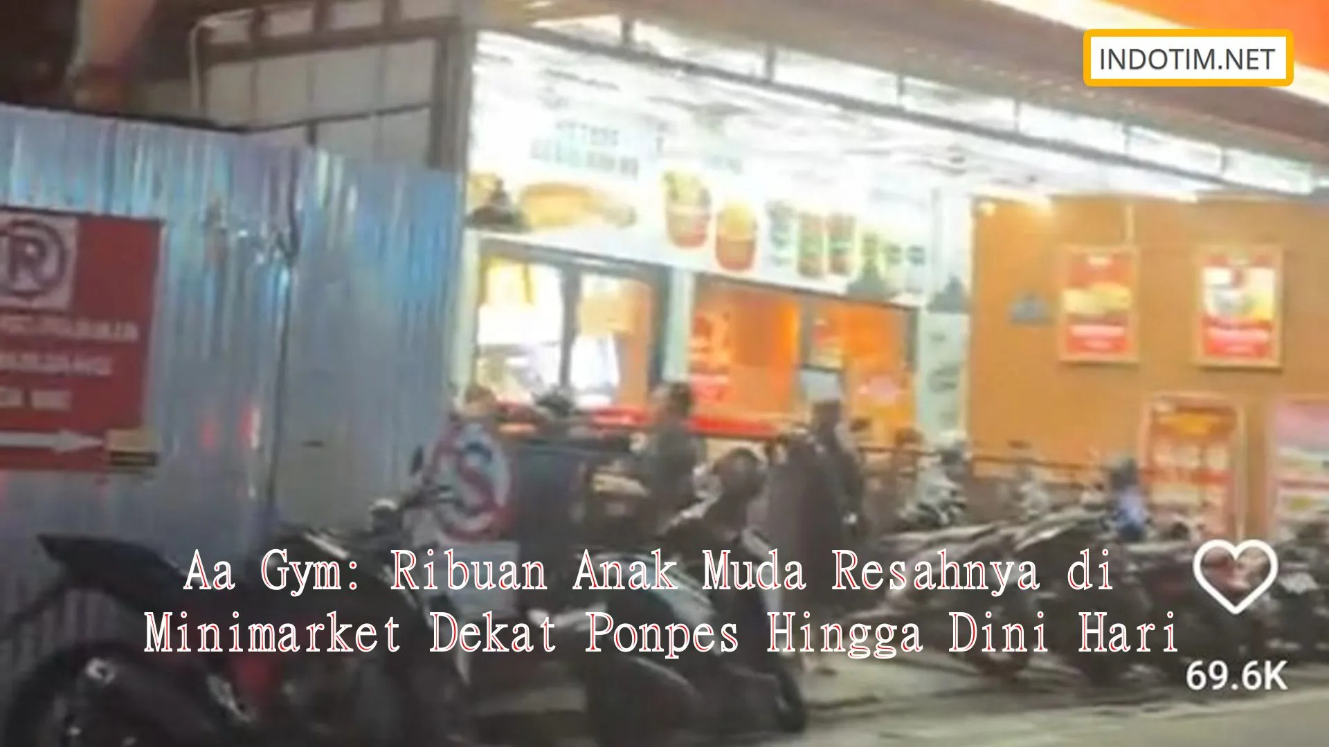 Aa Gym: Ribuan Anak Muda Resahnya di Minimarket Dekat Ponpes Hingga Dini Hari