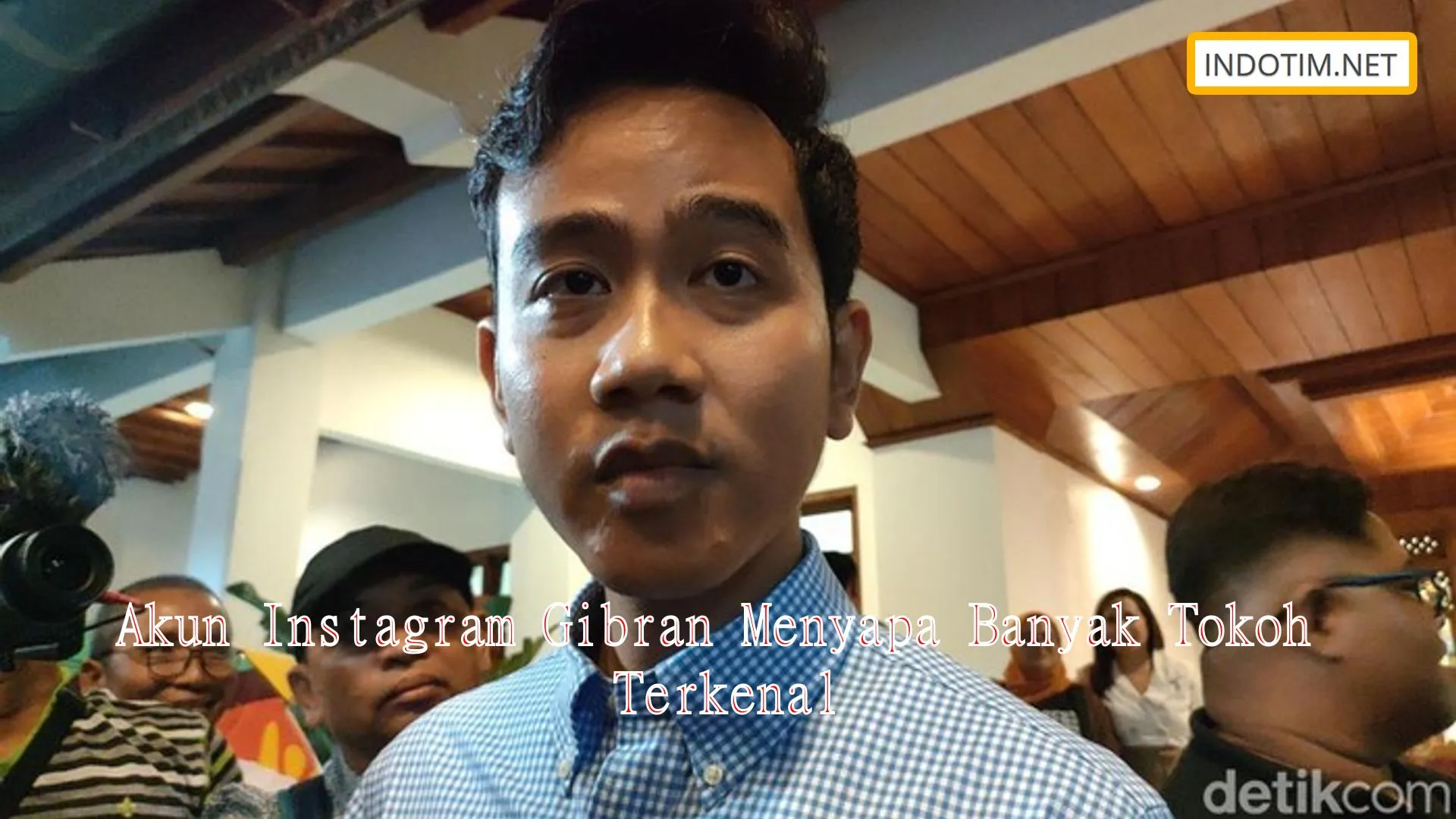 Akun Instagram Gibran Menyapa Banyak Tokoh Terkenal