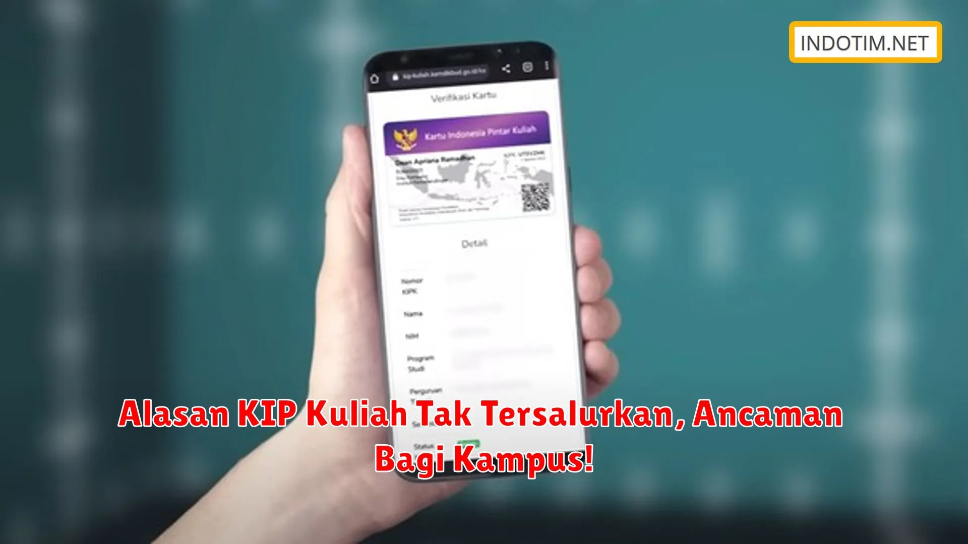 Alasan KIP Kuliah Tak Tersalurkan, Ancaman Bagi Kampus!