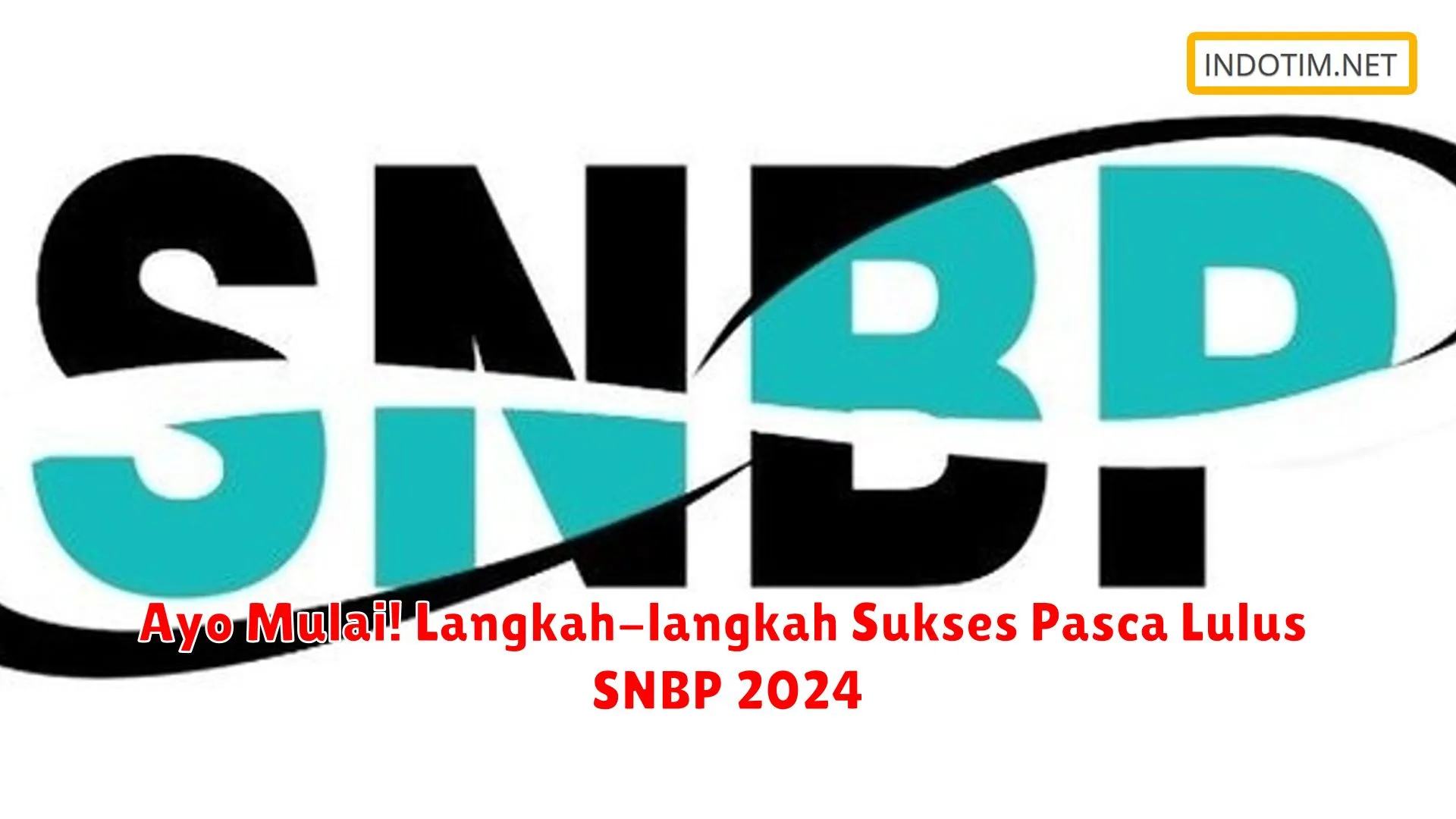 Ayo Mulai! Langkah-langkah Sukses Pasca Lulus SNBP 2024