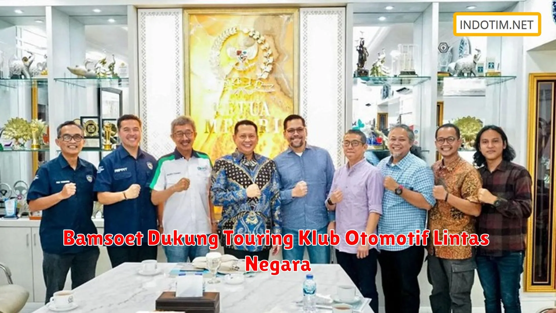 Bamsoet Dukung Touring Klub Otomotif Lintas Negara