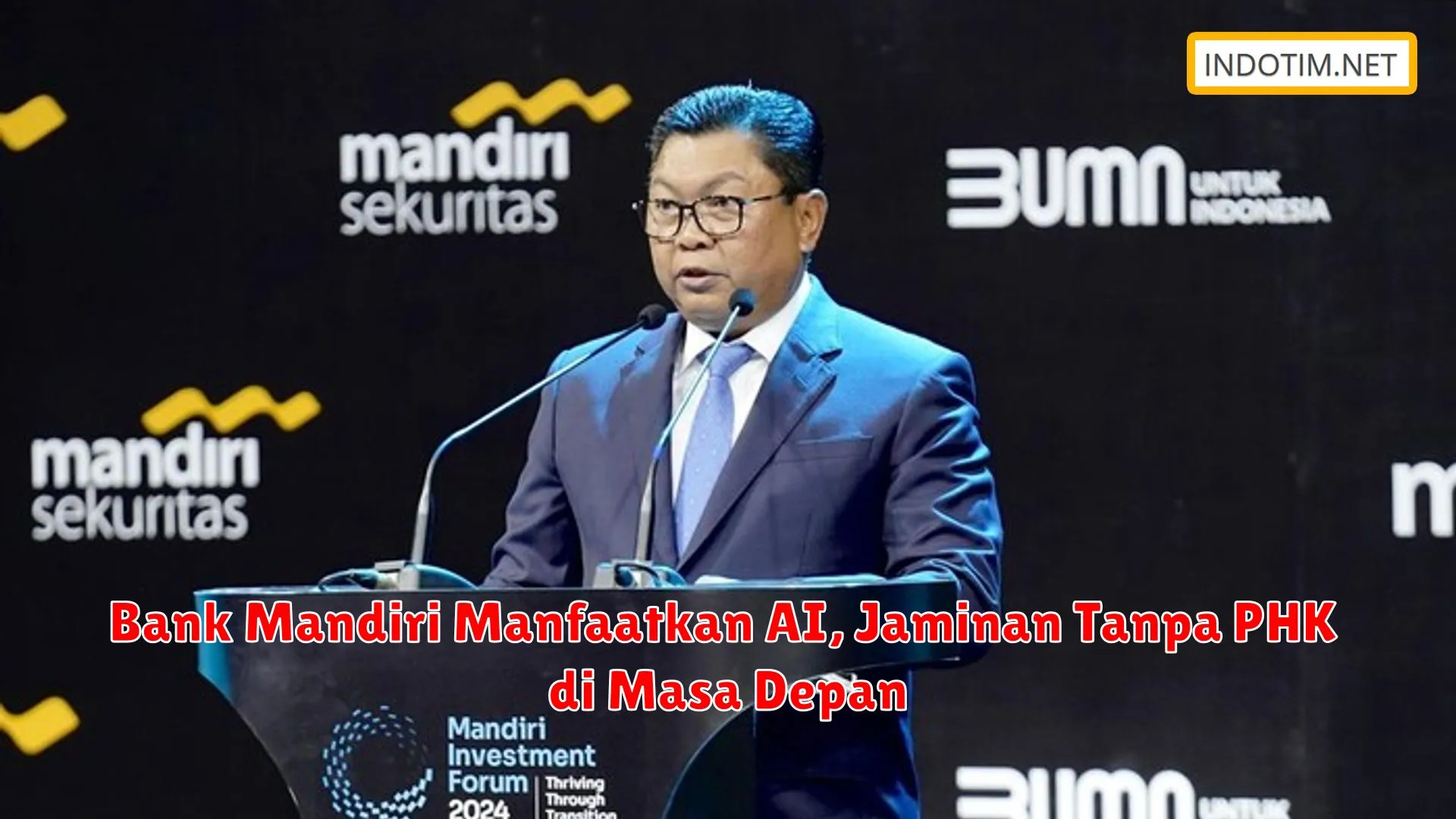 Bank Mandiri Manfaatkan AI, Jaminan Tanpa PHK di Masa Depan