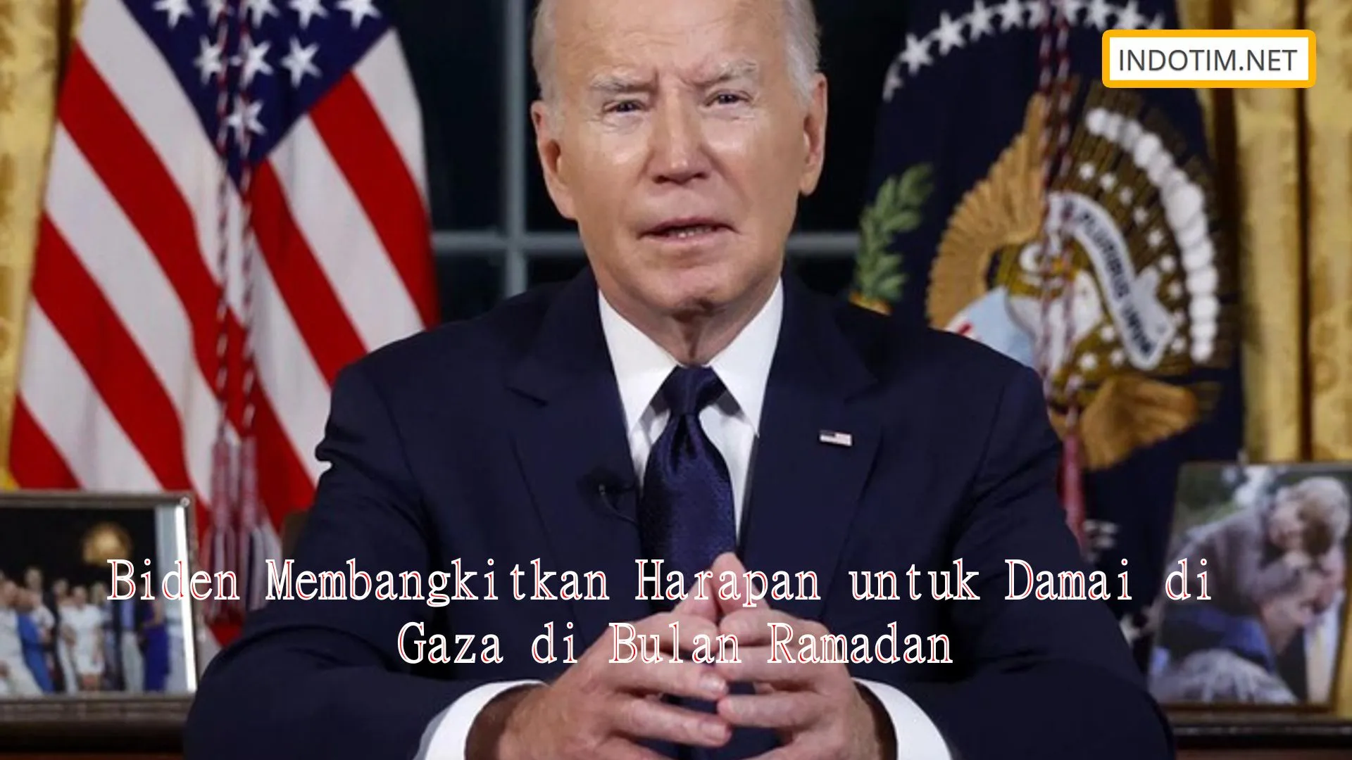 Biden Membangkitkan Harapan untuk Damai di Gaza di Bulan Ramadan