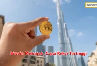 Bitcoin Melonjak, Capai Rekor Tertinggi