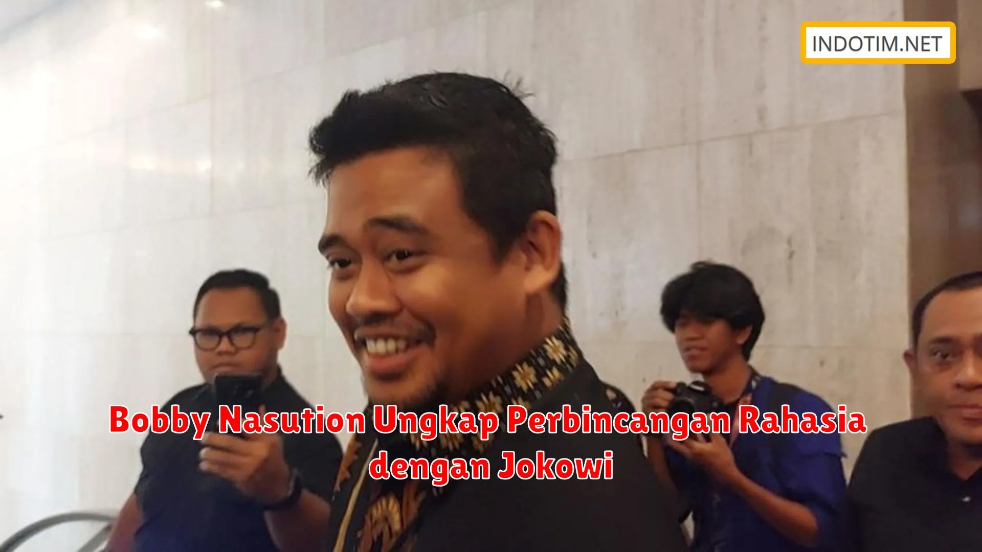 Bobby Nasution Ungkap Perbincangan Rahasia dengan Jokowi