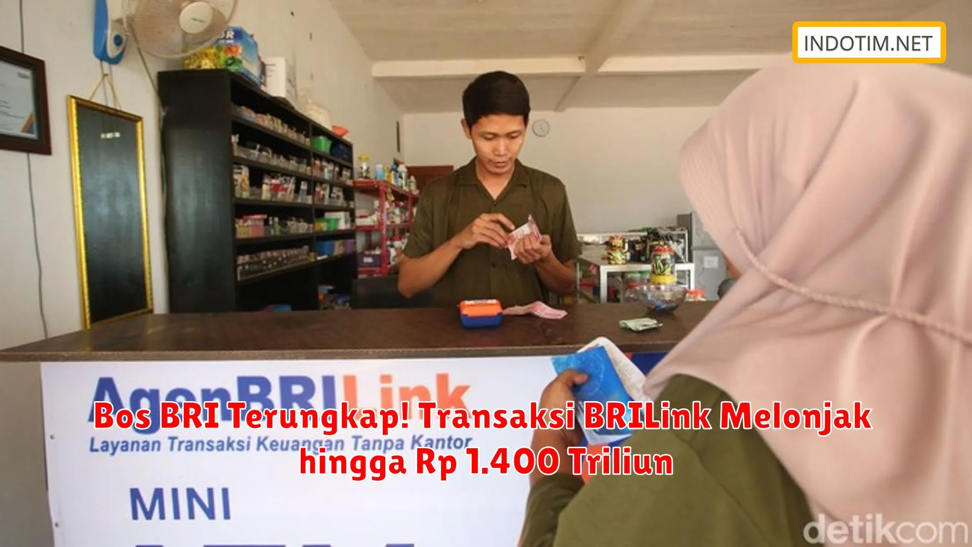 Bos BRI Terungkap! Transaksi BRILink Melonjak hingga Rp 1.400 Triliun