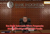 Bos Bank Indonesia Minta Pengusaha Melanjutkan Investasi Usai Pemilu