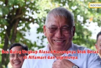 Bos Bulog Ungkap Alasan Kosongnya Stok Beras di Alfamart dan sejenisnya