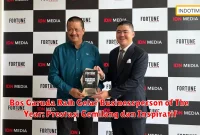 Bos Garuda Raih Gelar Businessperson of The Year: Prestasi Gemilang dan Inspiratif