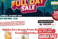 {Bukber Seru dengan Promo Dispenser Kaca di Transmart Full Day Sale!