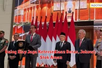 Bulog Siap Jaga Ketersediaan Beras, Jokowi: Stok Aman