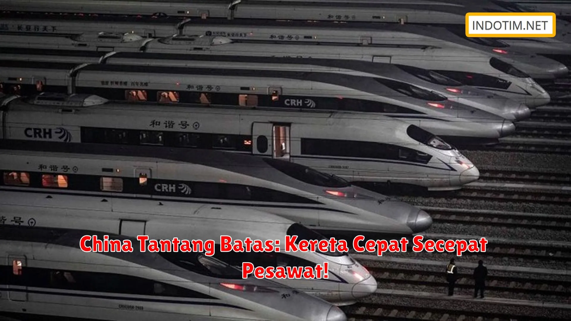 China Tantang Batas: Kereta Cepat Secepat Pesawat!