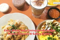 Copas Dining: Resto Instagramable dengan Nuansa Teracotta di Gading Serpong