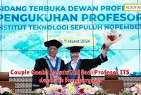 Couple Goals! Pasutri Ini Jadi Profesor ITS dan Raih Penghargaan