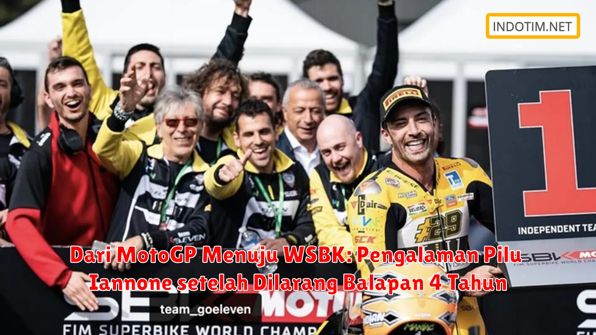 Dari MotoGP Menuju WSBK: Pengalaman Pilu Iannone setelah Dilarang Balapan 4 Tahun