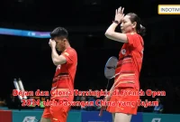 Dejan dan Gloria Tersingkir di French Open 2024 oleh Pasangan China yang Tajam