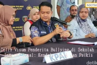 Detil Visum Penderita Bullying di Sekolah Internasional: Kendala Fisik dan Psikis