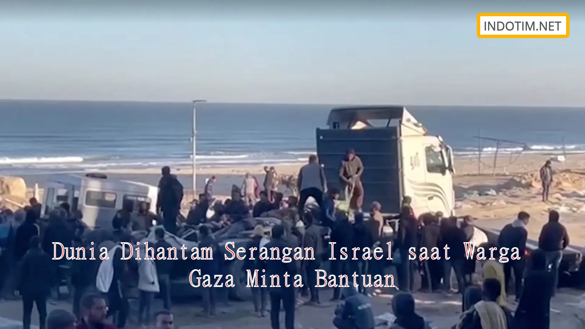 Dunia Dihantam Serangan Israel saat Warga Gaza Minta Bantuan