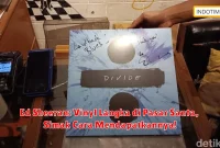Ed Sheeran: Vinyl Langka di Pasar Santa, Simak Cara Mendapatkannya!