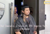 Gus Samsudin dijerat UU ITE: Konten Tukar Pasangan