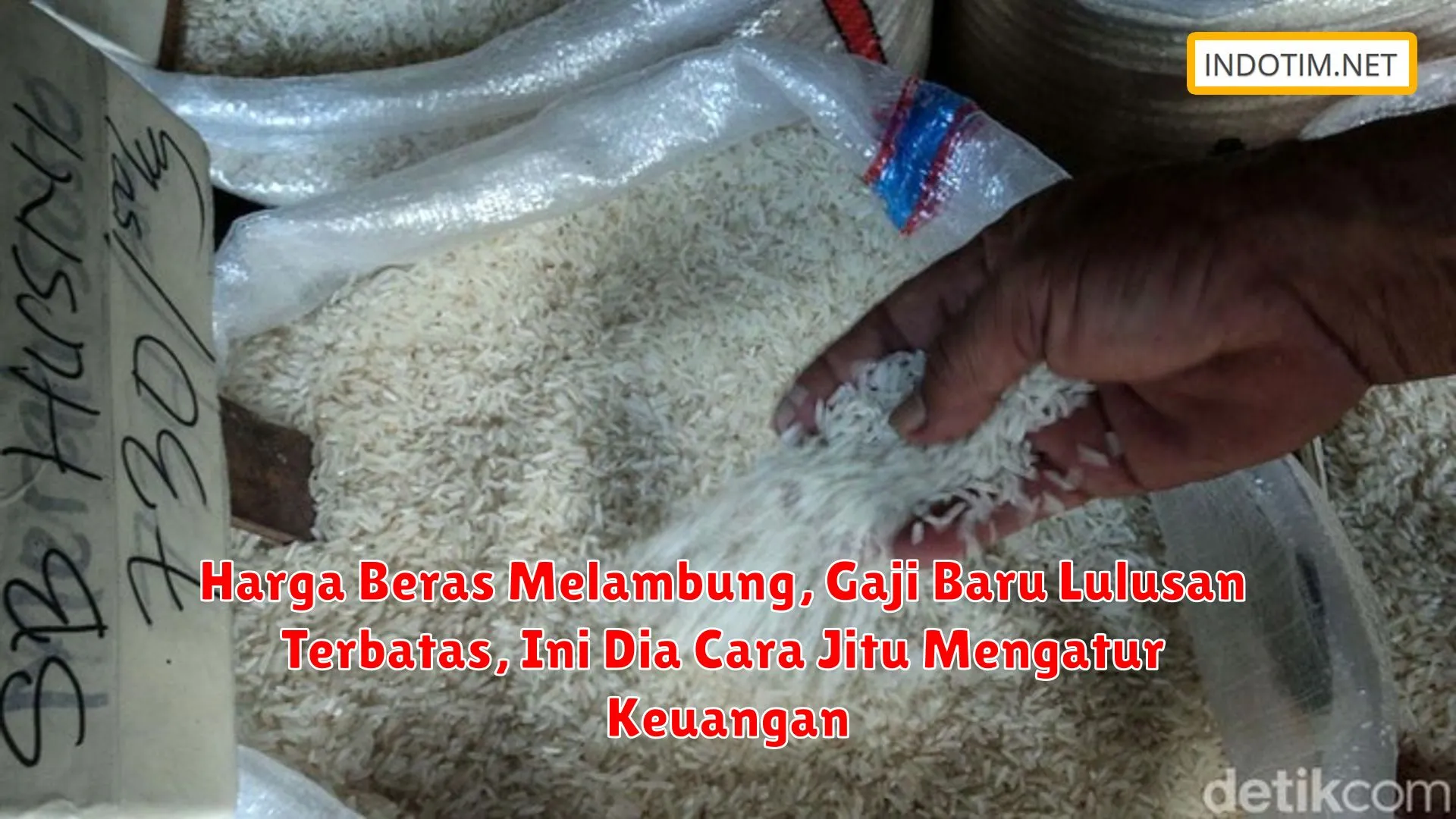 Harga Beras Melambung, Gaji Baru Lulusan Terbatas, Ini Dia Cara Jitu Mengatur Keuangan