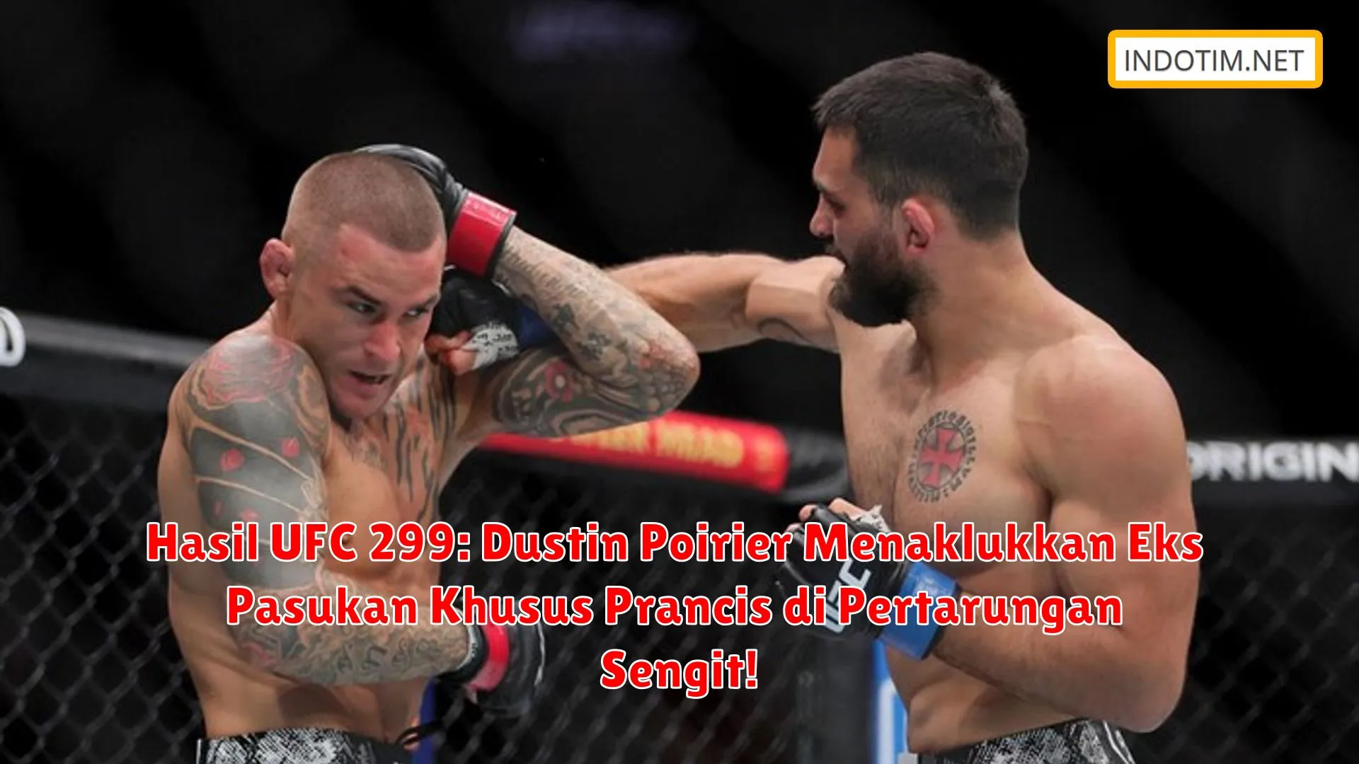 Hasil UFC 299: Dustin Poirier Menaklukkan Eks Pasukan Khusus Prancis di Pertarungan Sengit!