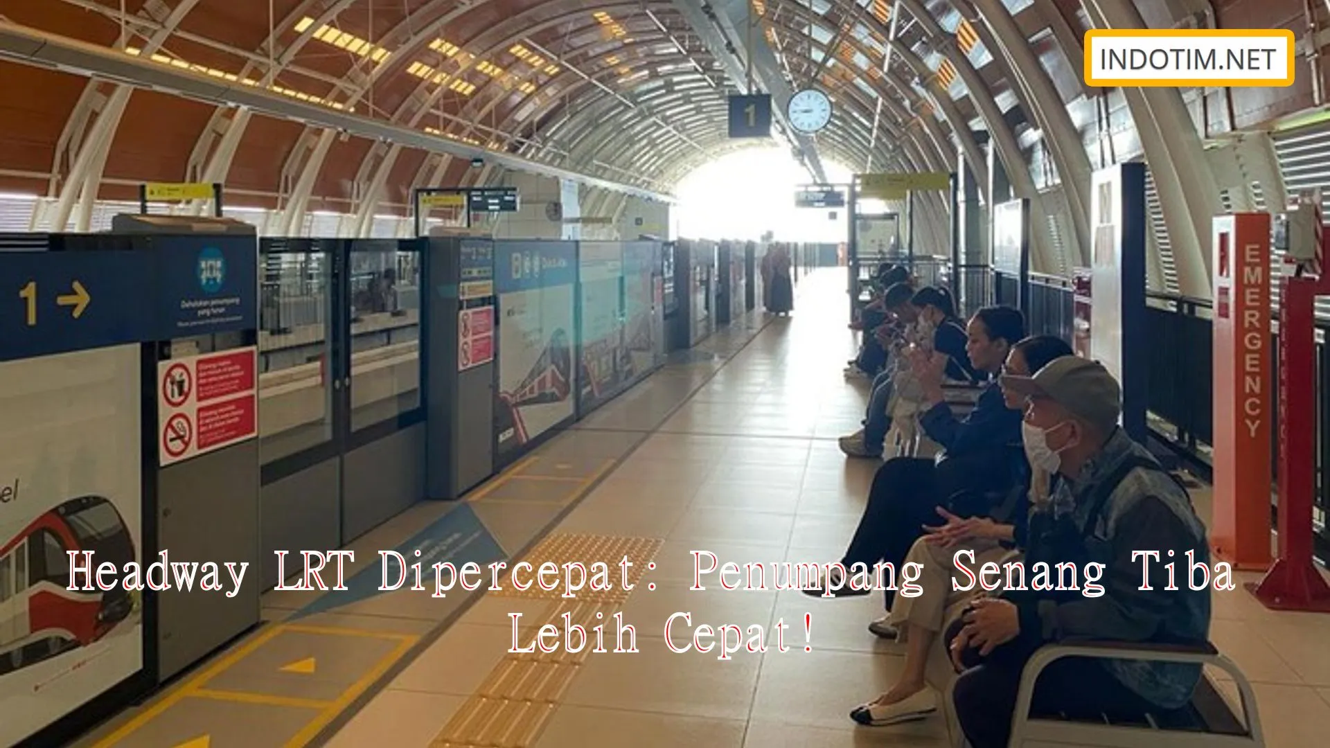 Headway LRT Dipercepat: Penumpang Senang Tiba Lebih Cepat!