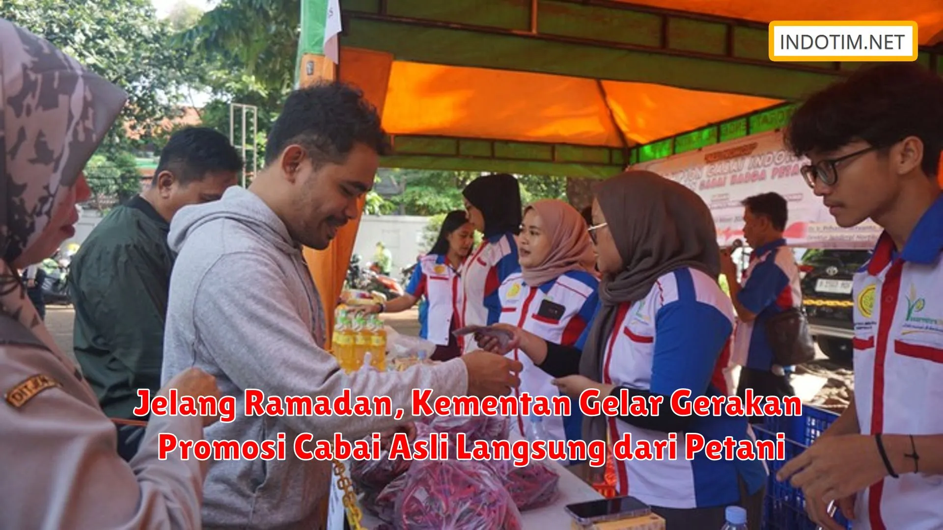 Jelang Ramadan, Kementan Gelar Gerakan Promosi Cabai Asli Langsung dari Petani