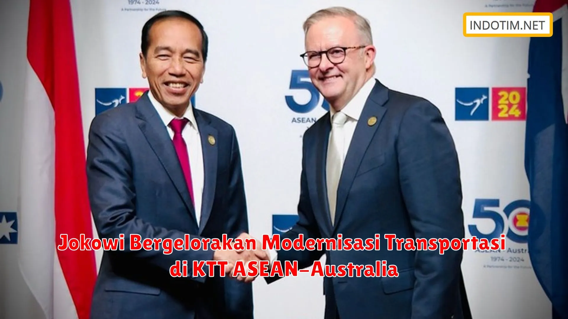 Jokowi Bergelorakan Modernisasi Transportasi di KTT ASEAN-Australia