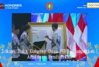 Jokowi Buka Kongres Guru PGRI, Sampaikan Aspirasi Pendidikan