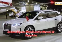 Jokowi Dijamu Mobil Listrik Mewah di Australia