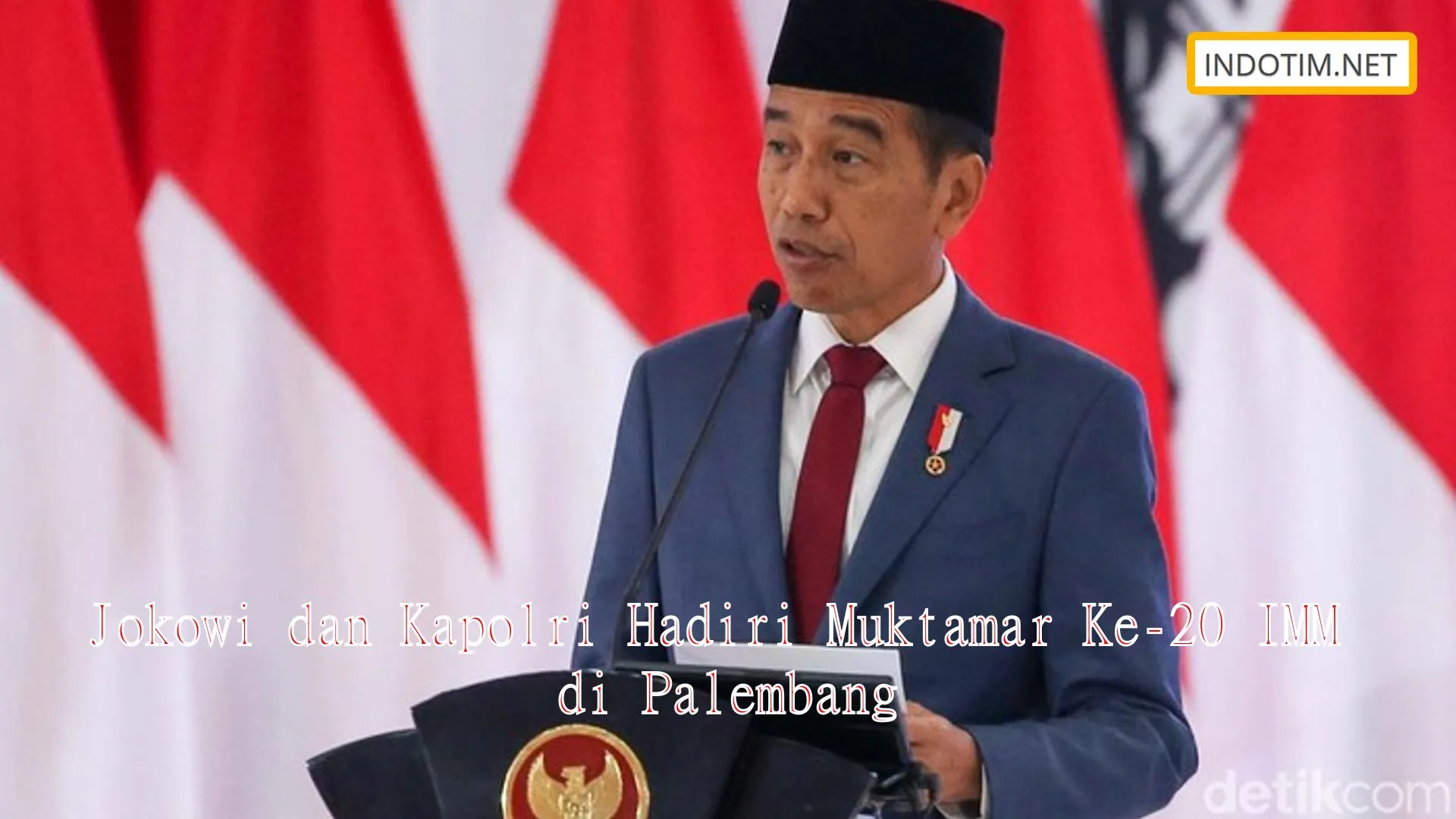 Jokowi dan Kapolri Hadiri Muktamar Ke-20 IMM di Palembang