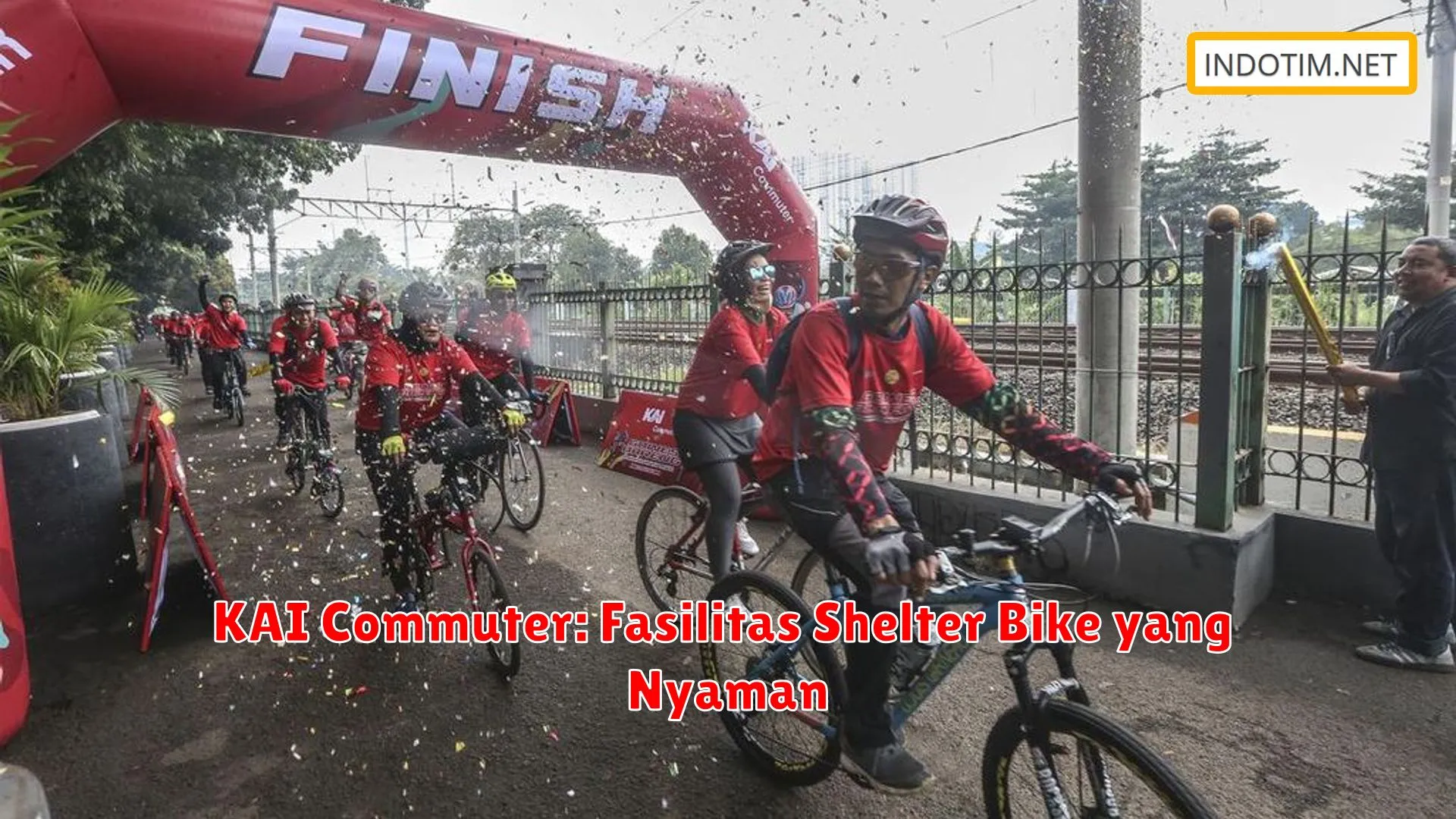 KAI Commuter: Fasilitas Shelter Bike yang Nyaman