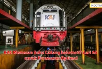 KAI Memesan Suku Cadang Lokomotif dari AS untuk Perawatan Optimal