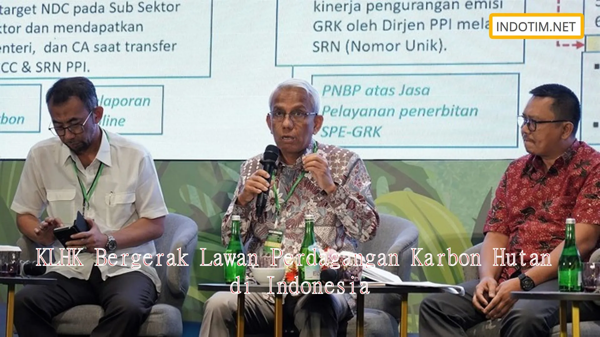 KLHK Bergerak Lawan Perdagangan Karbon Hutan di Indonesia