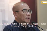 KPU Ungkap Rahasia Basis Data Rekapitulasi Nasional Tidak Sirekap