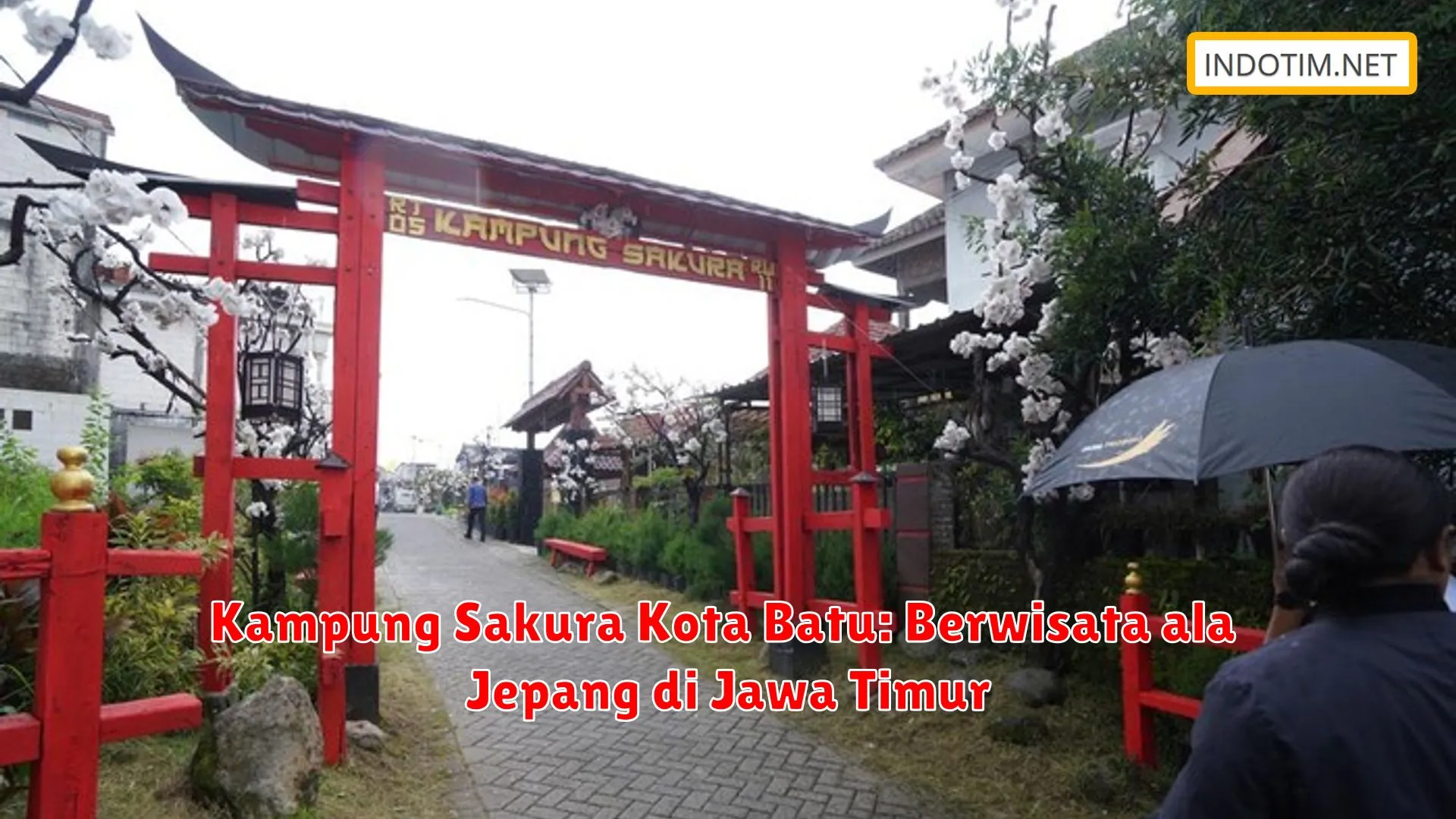 Kampung Sakura Kota Batu: Berwisata ala Jepang di Jawa Timur