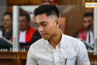 Kasus Ditolak: Putusan Hukuman Mario Dandy 12 Tahun Penjara