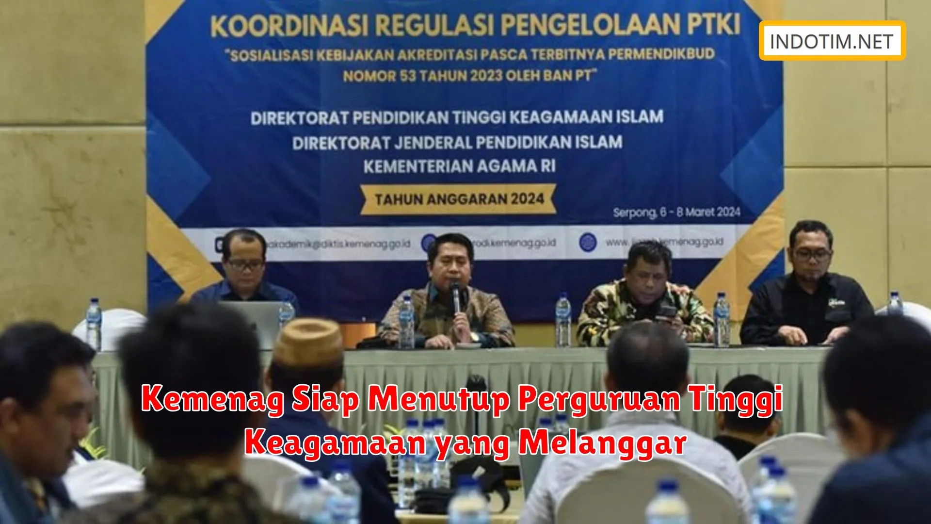 Kemenag Siap Menutup Perguruan Tinggi Keagamaan yang Melanggar