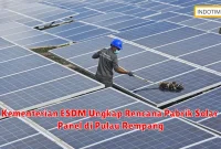 Kementerian ESDM Ungkap Rencana Pabrik Solar Panel di Pulau Rempang
