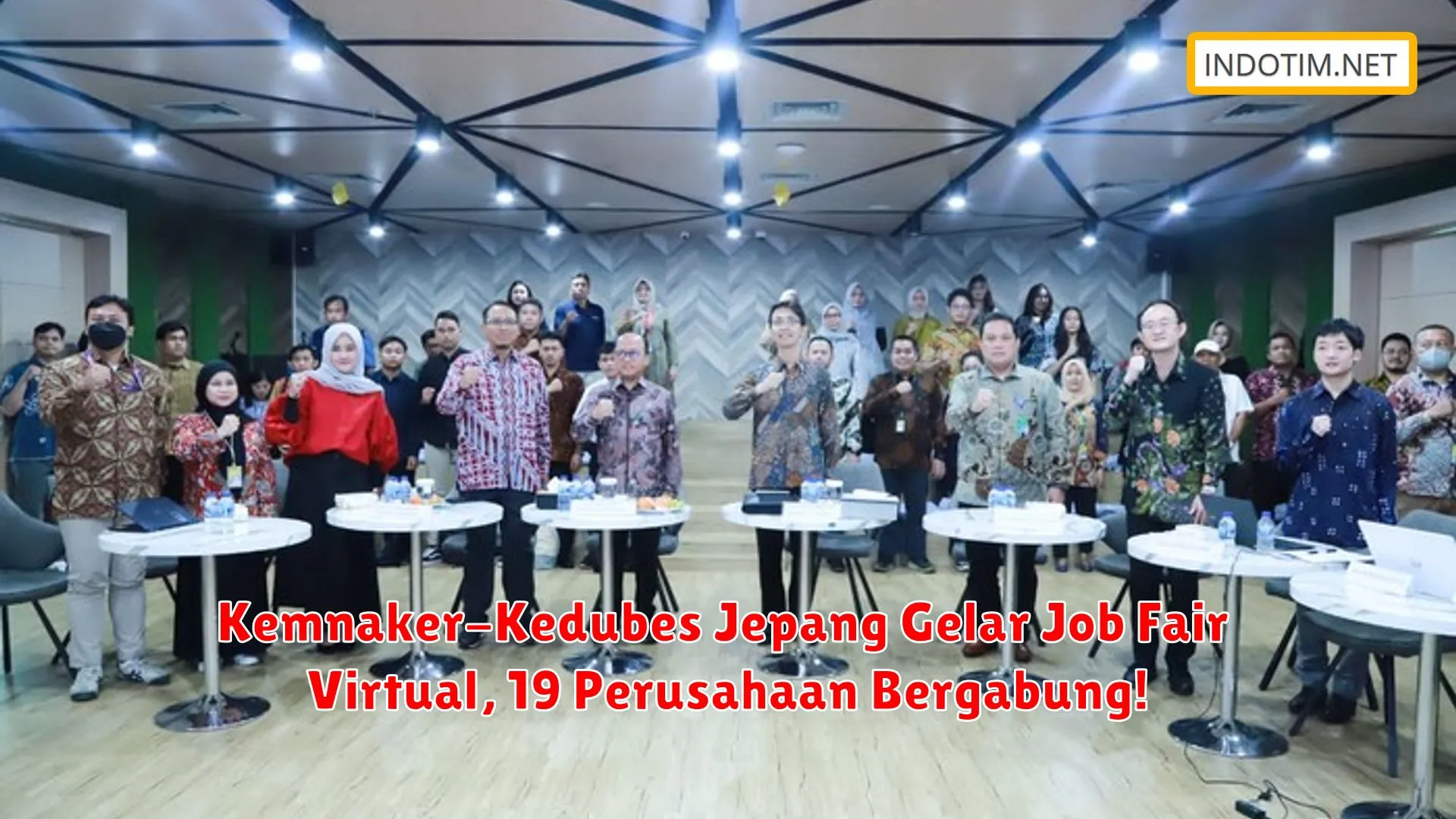 Kemnaker-Kedubes Jepang Gelar Job Fair Virtual, 19 Perusahaan Bergabung!