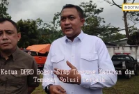 Ketua DPRD Bogor Siap Tampung Keluhan dan Temukan Solusi Terbaik