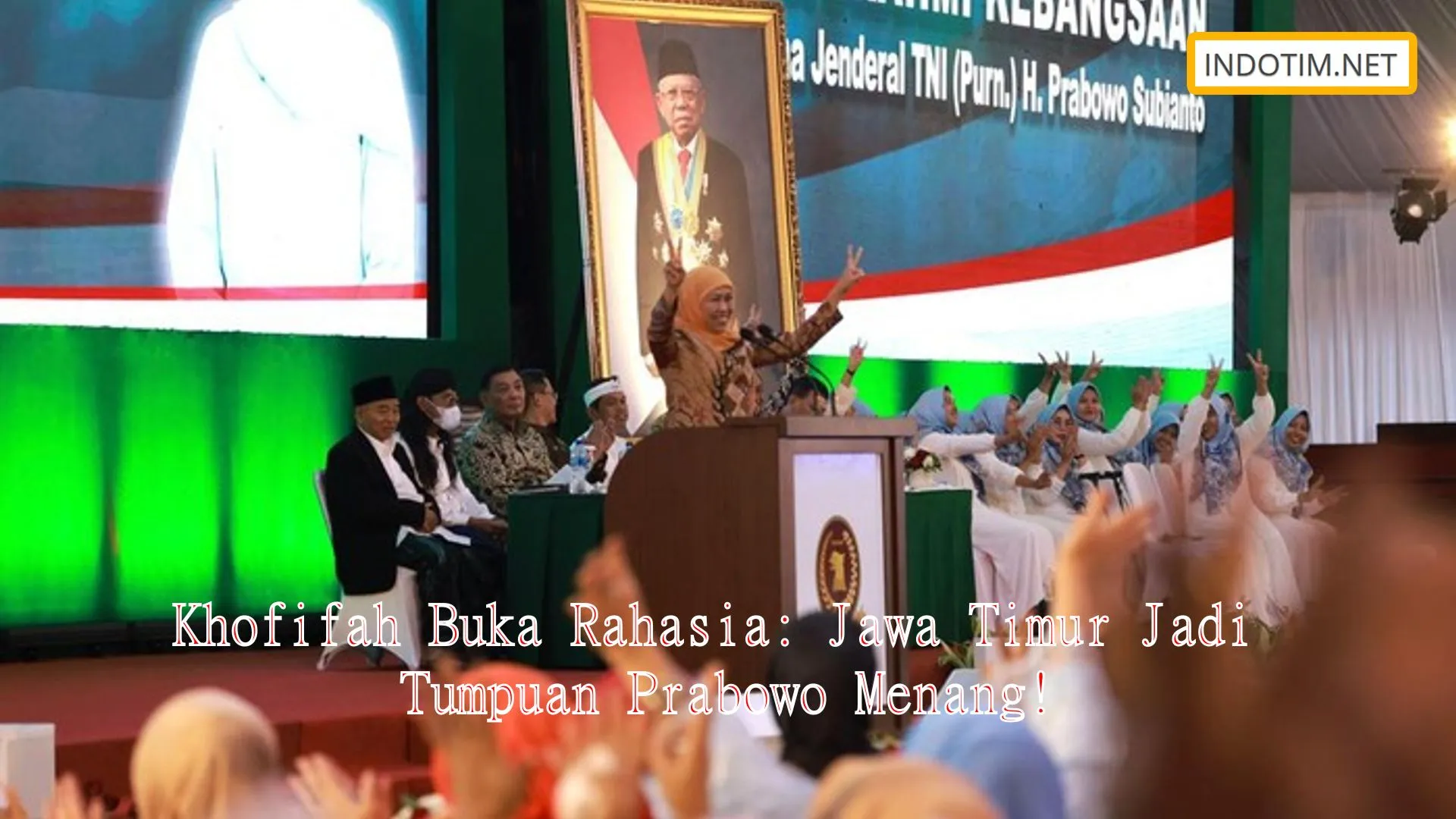 Khofifah Buka Rahasia: Jawa Timur Jadi Tumpuan Prabowo Menang!