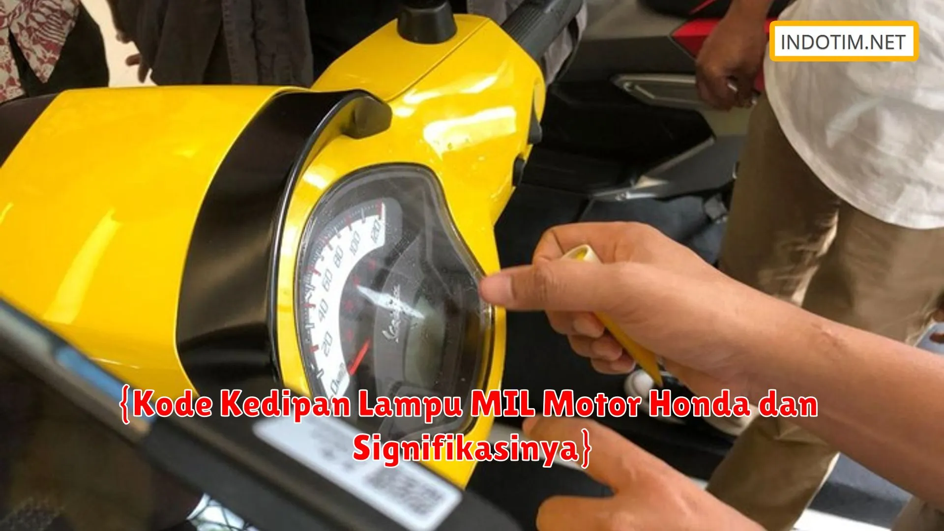 {Kode Kedipan Lampu MIL Motor Honda dan Signifikasinya}