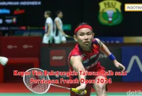 Koper Tim Bulutangkis Taiwan Raib saat Persiapan French Open 2024