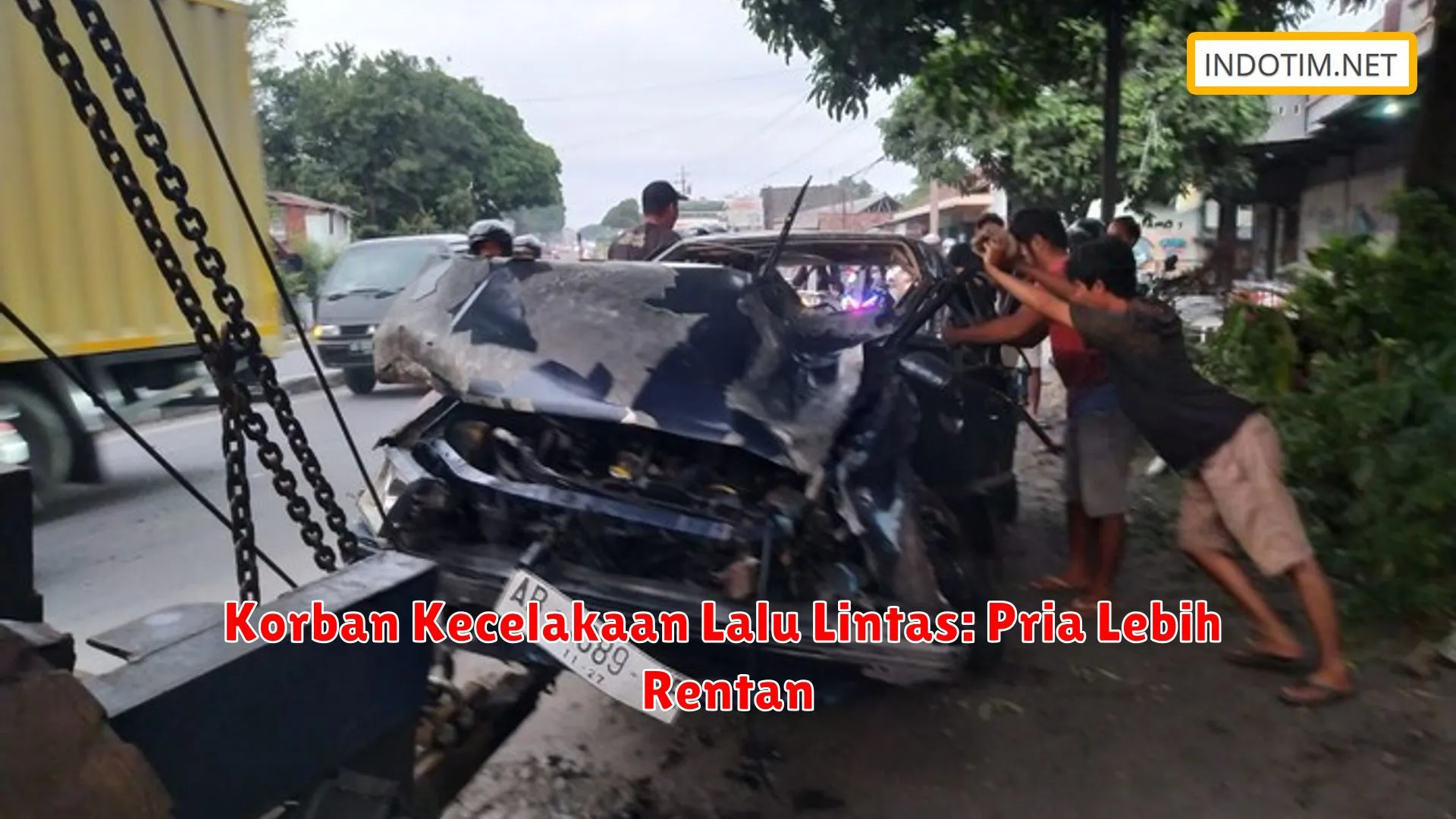 Korban Kecelakaan Lalu Lintas: Pria Lebih Rentan