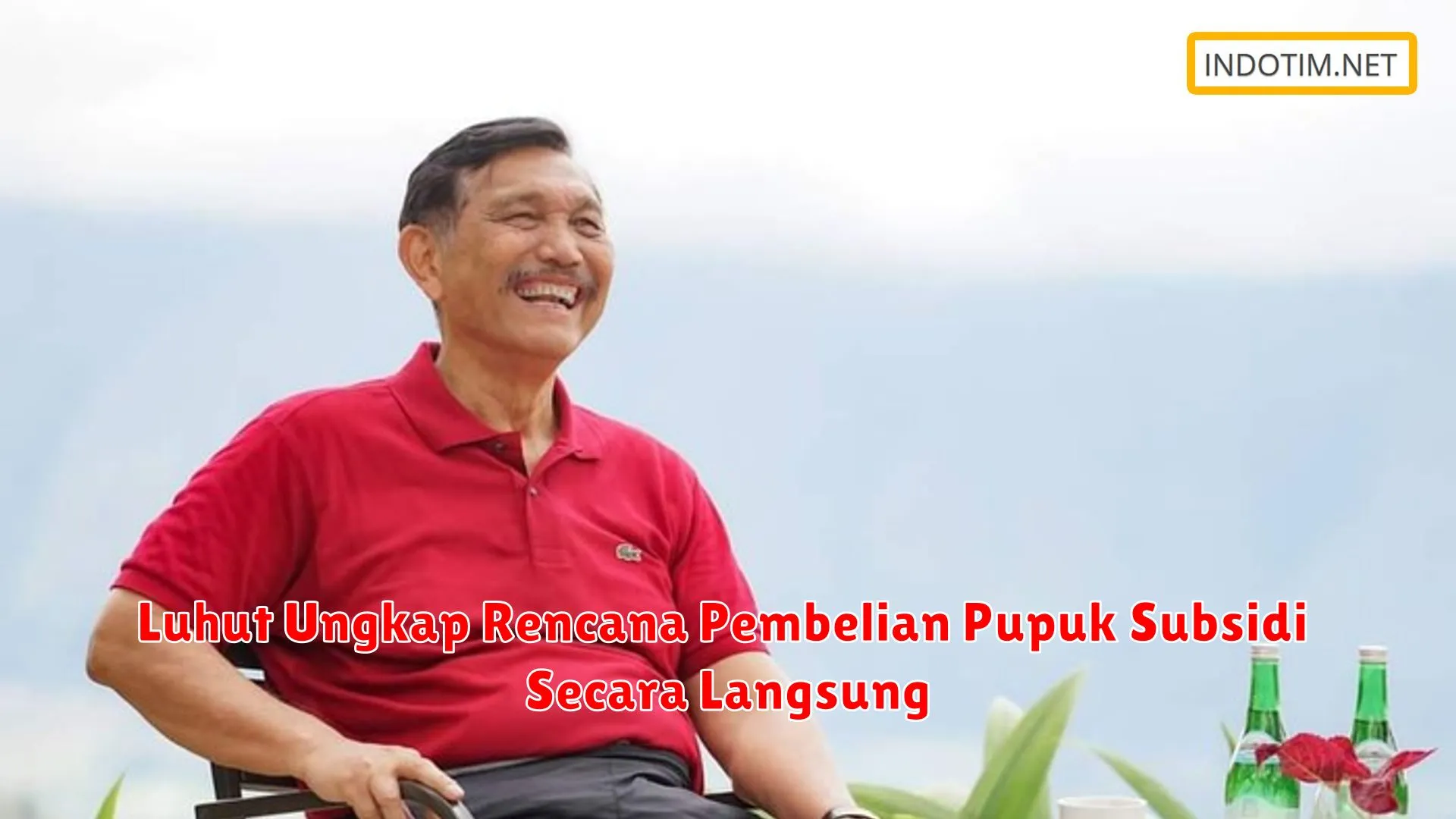 Luhut Ungkap Rencana Pembelian Pupuk Subsidi Secara Langsung