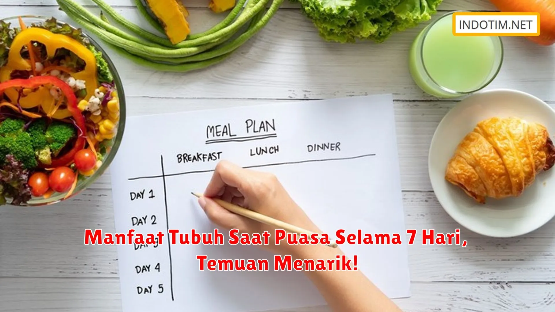 Manfaat Tubuh Saat Puasa Selama 7 Hari, Temuan Menarik!