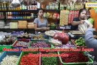 Melacak Fluktuasi Harga Sembako Pasar Senen Menjelang Ramadan