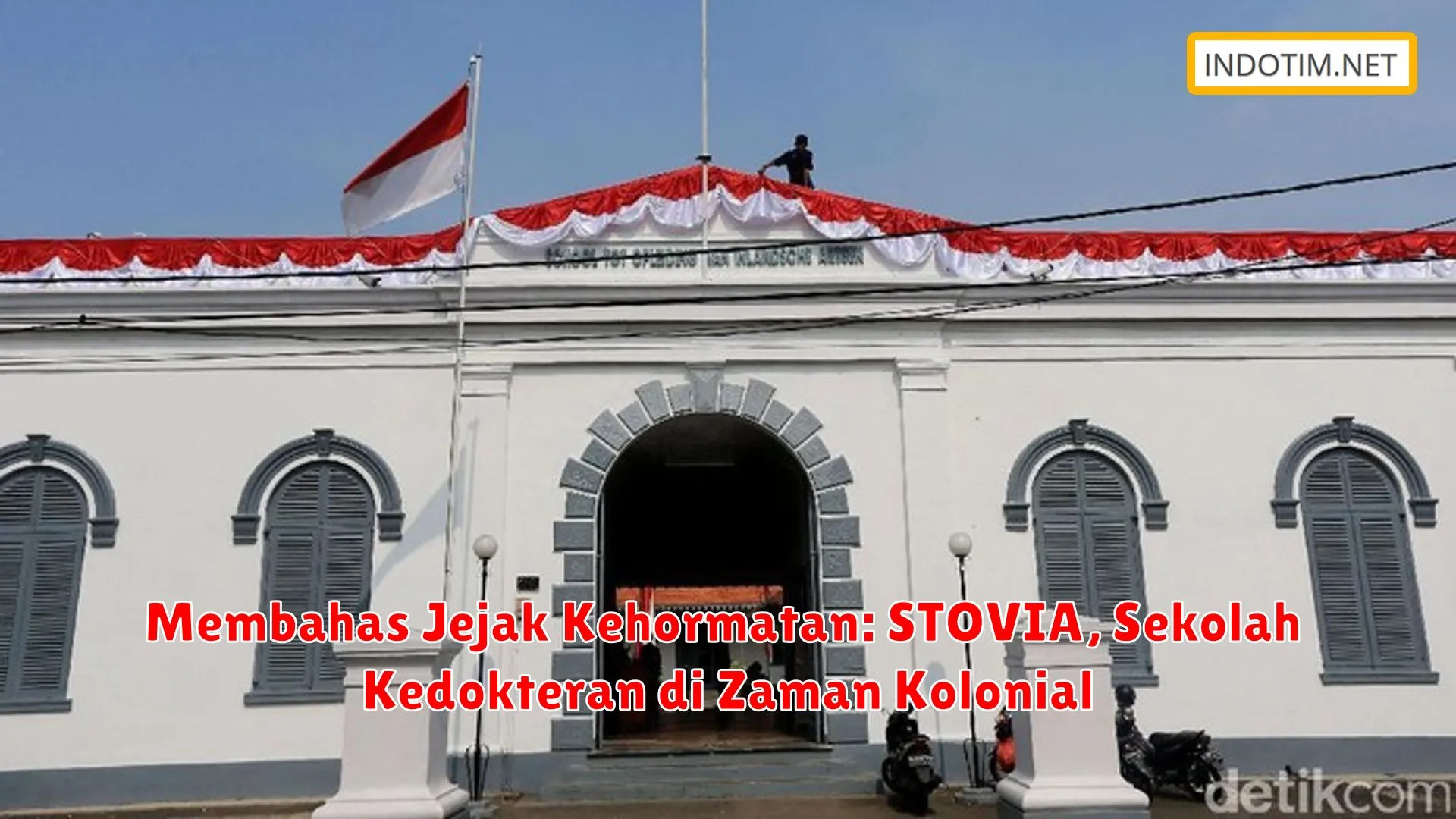 Membahas Jejak Kehormatan: STOVIA, Sekolah Kedokteran di Zaman Kolonial